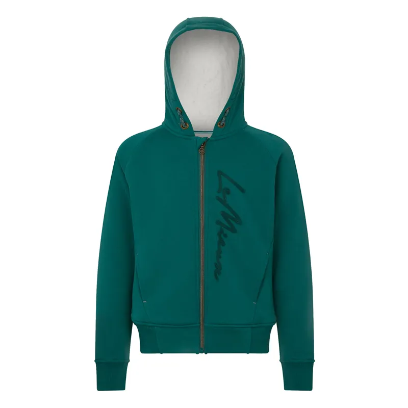 LeMieux Hollie Sherpa Lined Hoodie Evergreen